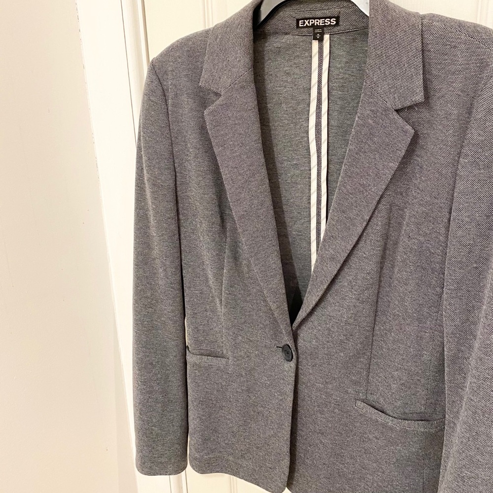 Express Single-Button Blazer - image 2
